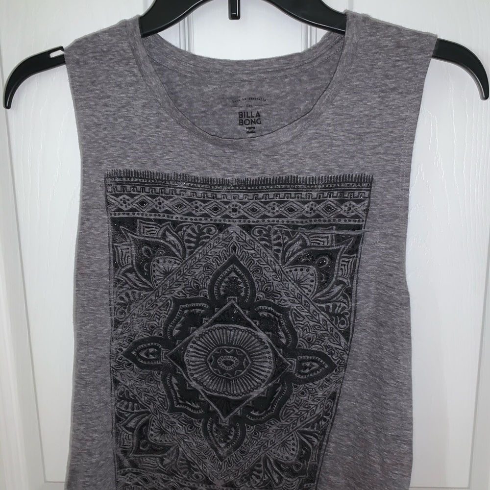 Grey Billabong sleeveless top